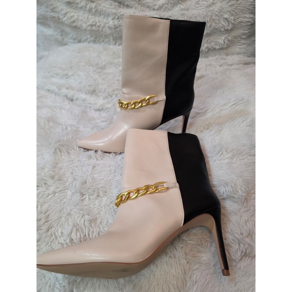 New Chinese Laundry Elisha Colorblock Chain Stiletto Booties – Size 7